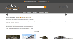 Desktop Screenshot of abenteuertechnik.de